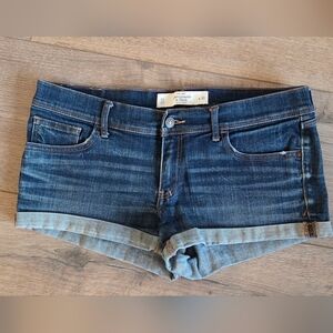 Abercrombie & Fitch Low-rise Denim Shorts, Size 30/10